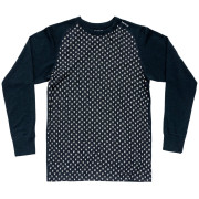 Pánske funkčné tričko Devold Signature Merino 230 Shirt Man čierna/biela INK/RAWWHITE