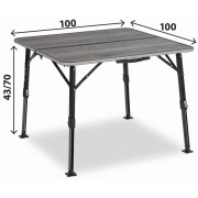 Stôl Brunner Elùtop Compack Square 100