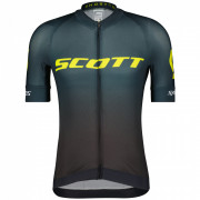 Pánsky cyklistický dres Scott RC Pro WC Edt. SS čierna/žltá