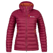 Dámska páperová bunda Rafiki Project W červená red plum