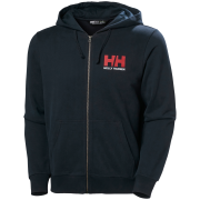 Pánska mikina Helly Hansen Hh Logo Full Zip Hoodie 2.0 tmavomodrá Navy