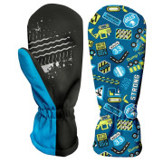 Detské zimné palčiaky WAMU Bagr modrá