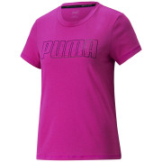 Dámske tričko Puma Stardust Crystalline Short Sleeve Tee ružová pink