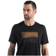 Pánske tričko Icebreaker Men Tech Lite II SS Tee Mountain Mantra
