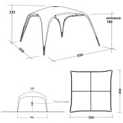 Párty stan Outwell Event Lounge L
