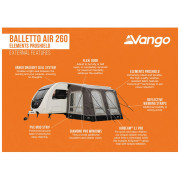 Predstan Vango Balletto Air 260 Elements ProShield