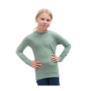 Detské funkčné tričko Sensor Merino DF Logo Up Basil Green