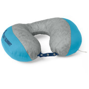 Cestovný vankúš Sea to Summit Aeros Down Travel Pillow Regular modrá/sivá Blue Atoll