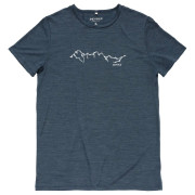 Pánske tričko Devold Active "Skyline" Tee Man tmavomodrá NIGHT