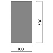 Podlaha ku stanu Easy Camp Rosebay Universal Carpet 1.6 x 3.0 m