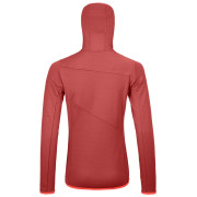 Dámska minika Ortovox Fleece Grid Hoody W Blush
