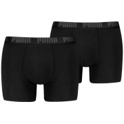 Pánske boxerky Puma Everyday Basic Boxer 2P čierna black / black