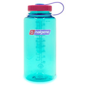 Fľaša Nalgene Wide Mouth Sustain 1l modrá/ružová Surfer