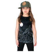 Detské tielko Drexiss Full Diamond Beach Black Coolmax čierna/biela