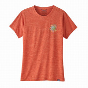 Dámske tričko Patagonia W's Cap Cool Daily Graphic Shirt červená