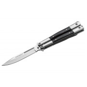Vreckový nôž Boker Magnum Balisong Wood čierna