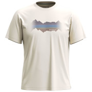 Tričko Smartwool Mountain Horizon Short Sleeve Graphic T béžová almond