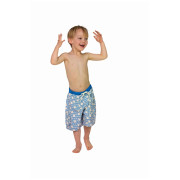 Detské plavky DucKsday Manta Boardshort Boy modrá/biela Blue/Off White