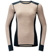 Dámske funkčné tričko Devold Reverso Merino Shirt Wmn čierna/béžová Stone