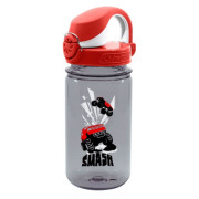 Detská fľaša Nalgene OTF Kids 12oz 350 ml sivá/červená GraySmash