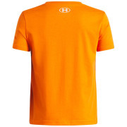 Detské funkčné tričko Under Armour UA B Logo Wordmark SS Outrageous Orange