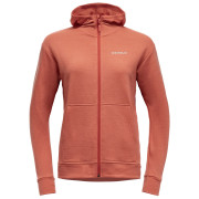 Dámska mikina Devold Everyday Zip Hoodie Wmn oranžová CORAL