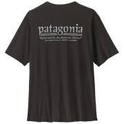 Pánske tričko Patagonia Men's Capilene Cool Daily Shirt - Hut Tripper čierna Black