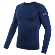 Pánske funkčné tričko Sensor Pánske funkčné tričko Sensor Merino Wool Active dl.r. tmavomodrá Deep Blue