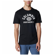 Pánske tričko Columbia CSC Basic Logo Tee matná čierna Black, College Life Graphic