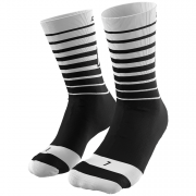 Cyklistické ponožky Dynafit Live To Ride Socks biela/čierna