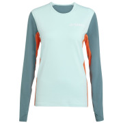 Dámske funkčné tričko Adidas Multi Synt Ls W zelená/oranžová