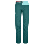 Dámske nohavice Ortovox Pala Pants W zelená/modrá Pacific Green