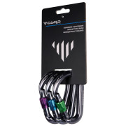 Sada karabín Camp Nimbus Lock 3 Pack sivá