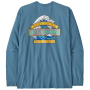 Pánske tričko Patagonia Long-Sleeved Great Waves Responsibili-Tee