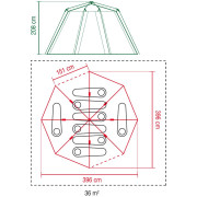 Veľký rodinný stan Coleman Cortes Octagon 8