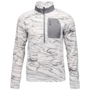 Pánska mikina Black Diamond Rift HZ Fleece Jacket sivá Relief-Alloy-Steel Grey