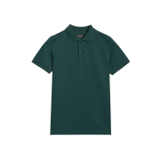 Detské tričko 4F Polo Shirt M614 Dark Green tmavozelená DARK GREEN