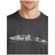 Pánske tričko Icebreaker Men Merino 150 Tech Lite SS Tee The Peaks
