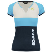 Dámske tričko Karpos Moved Evo W Jersey modrá Blue Atoll/White/Sky Captain
