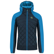 Pánska zimná bunda Karpos Lastei Active Plus Jacket modrá/svetlo modrá Midnight/Diva Blue