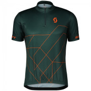 Pánsky cyklistický dres Scott RC Team 20 SS zelená/oranžová