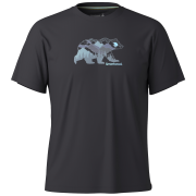 Tričko Smartwool Bear View Short Sleeve Graphic Tee čierna BLACK