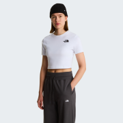 Dámske tričko The North Face Essential Cropped Slim Short Sleeve Tee