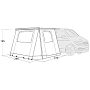 Prístrešok Outwell VA Backroads Awning Room