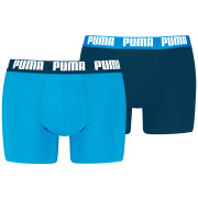 Pánske boxerky Puma Everyday Basic Boxer 2P modrá/svetlo modrá blue combo