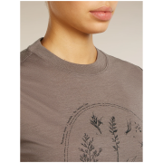 Dámske tričko Icebreaker Merino 150 Tech Lite SS Crop Tee Seed Story