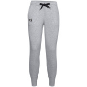 Dámske tepláky Under Armour Rival Fleece Joggers sivá Steel Medium Heather / Black / Black