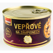 Bravčové na šampiňónoch Veseko 400 g