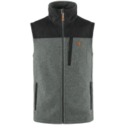 Pánska vesta Fjällräven Buck Fleece Vest M sivá Grey-Melange