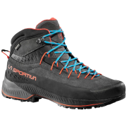 Pánske turistické topánky La Sportiva TX4 Evo Mid Gtx sivá Carbon/Cherry Tomato